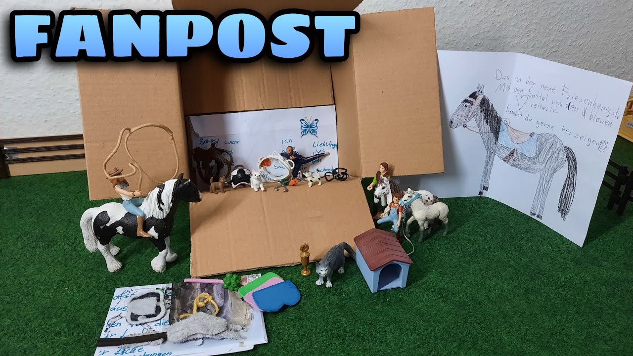 Fanpaket + Brief auspacken 📬