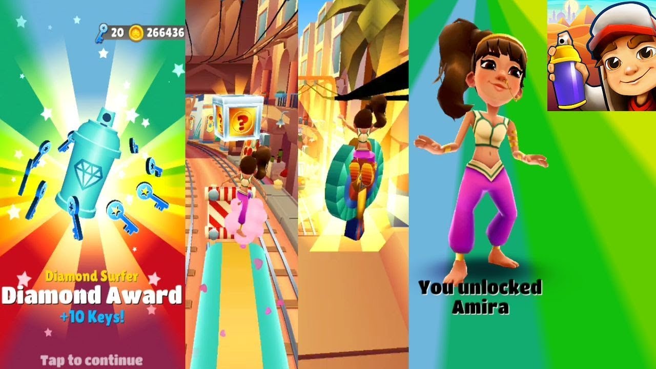 SUBWAY SURFERS CAIRO 2020 : UNLOCKING AMIRA
