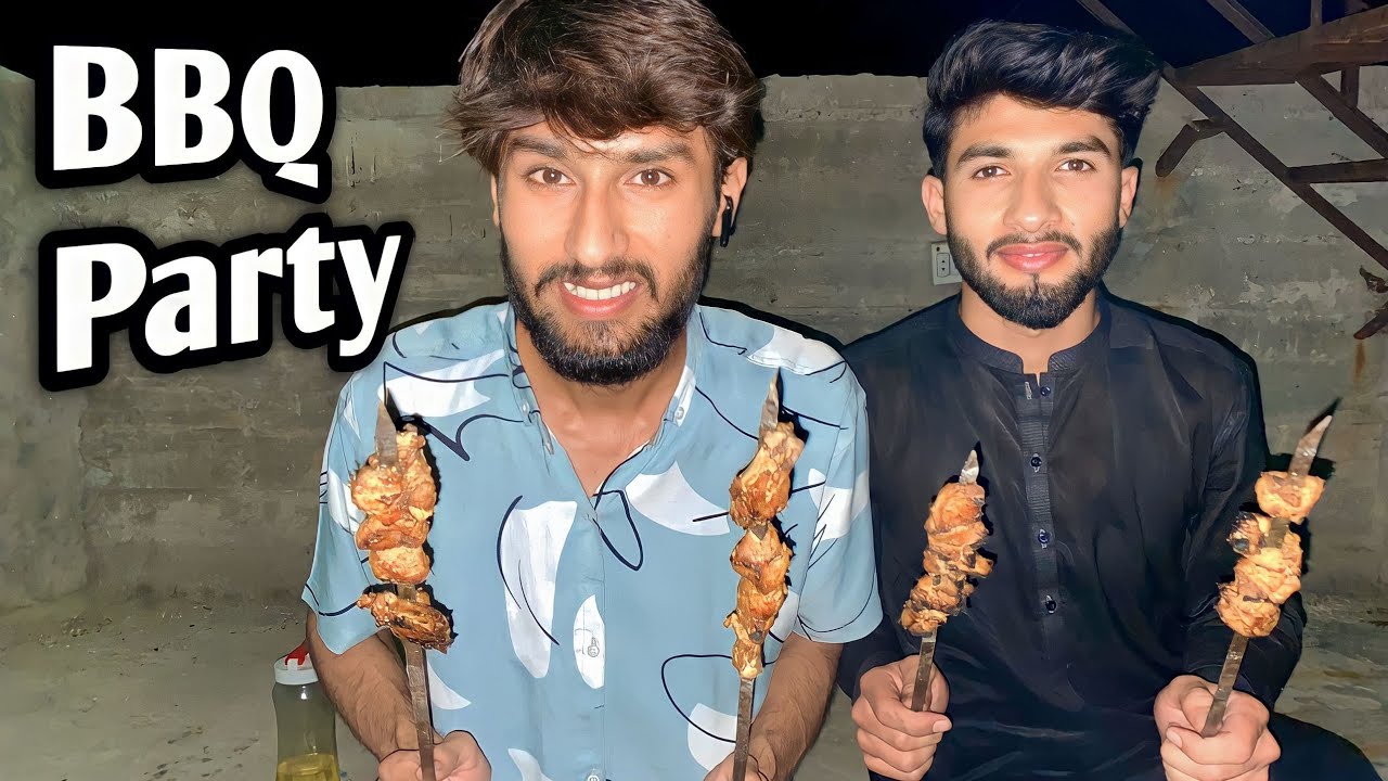 Meny Or Cazn Dono Ny Ki BBQ party 😍