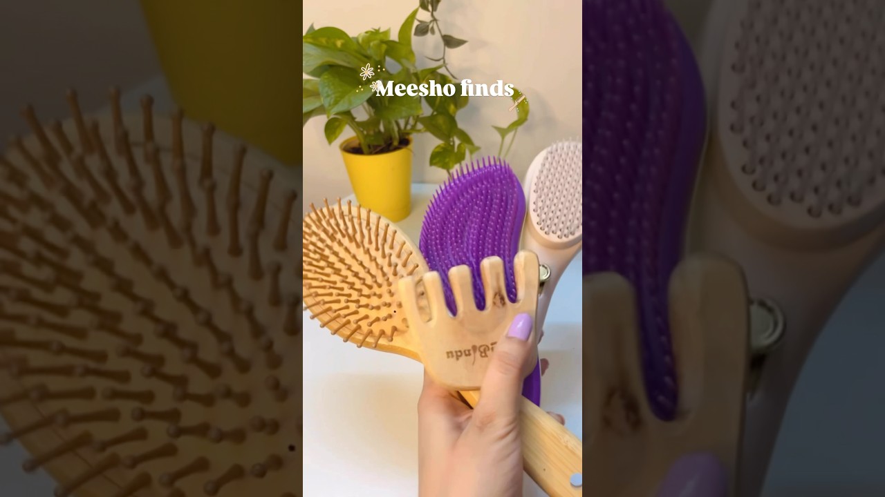 Meesho finds hair brushes✨💖 