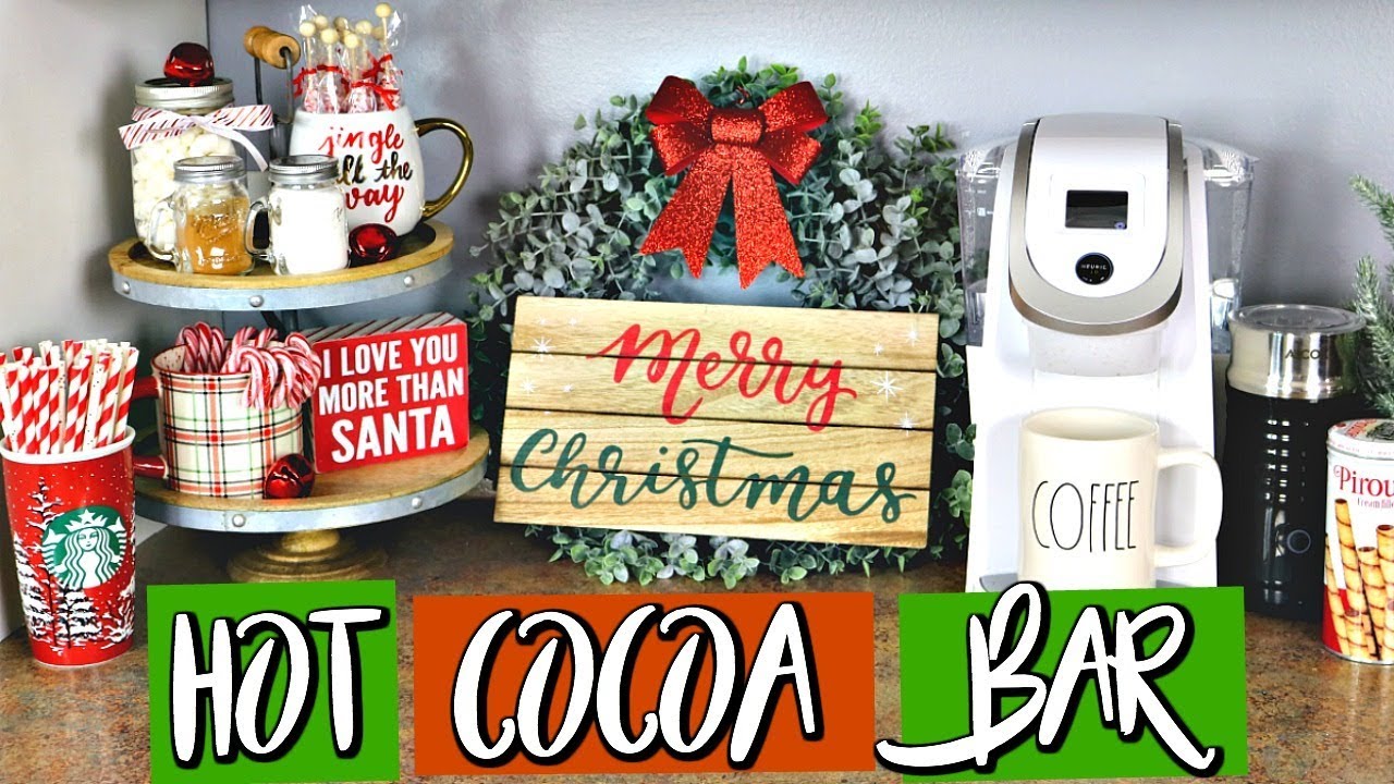 DIY HOT COCOA & COFFEE BAR | AFFORDABLE!  |  Belinda Selene