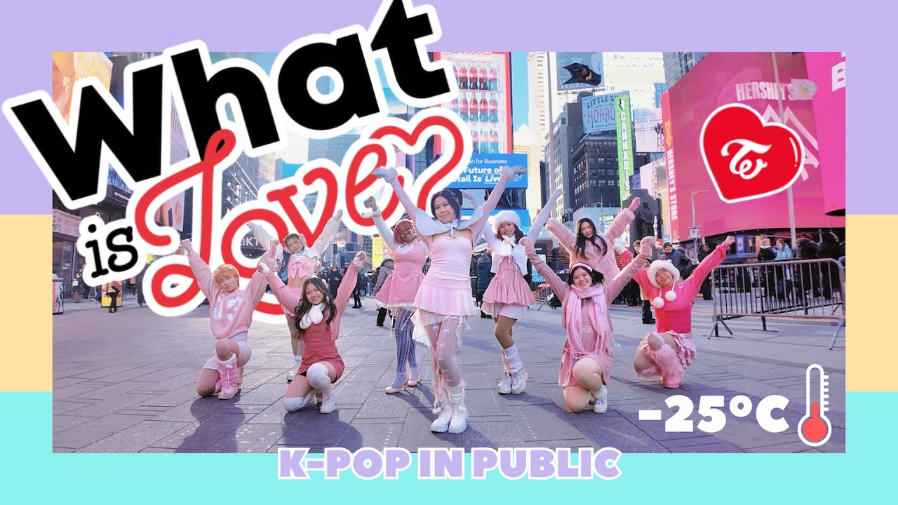 [KPOP IN PUBLIC NYC - ONE TAKE] TWICE (트와이스) - ‘WHAT IS LOVE’ | Full Dance Cover in TIMES SQUARE