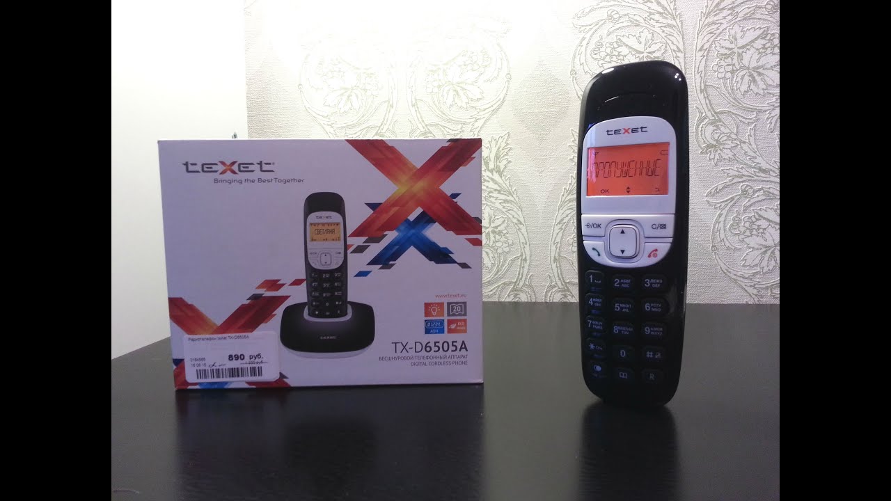 teXet TX D6505A распаковка и обзор