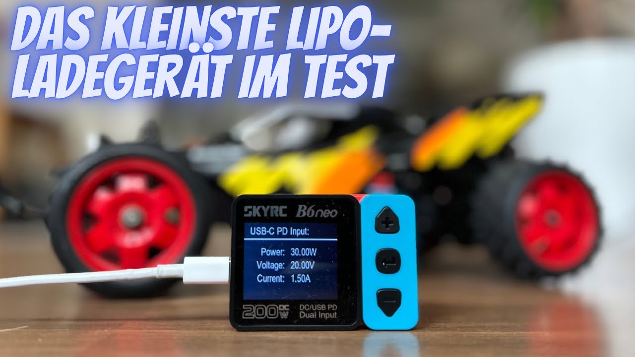 SkyRC B6 neo - Der kleinste Lader im Test