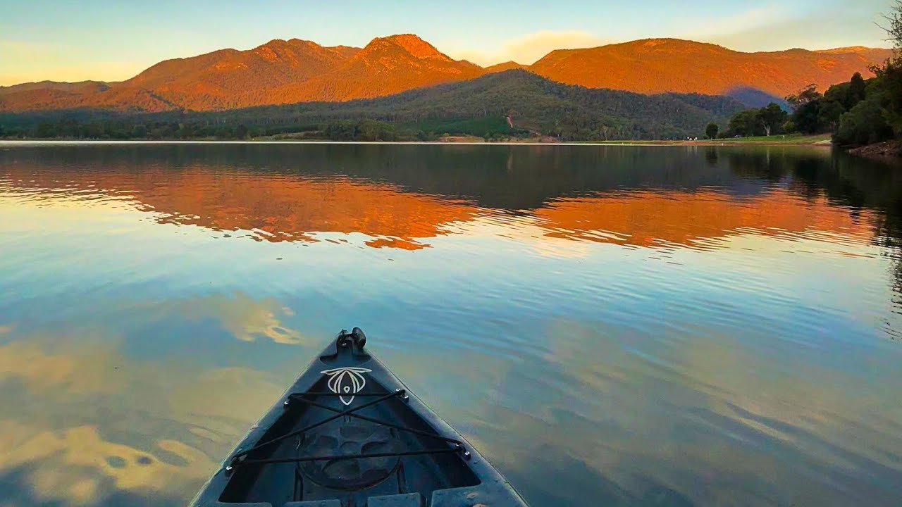Kayak Fishing At The Stunningly Beautiful Lake Buffalo
