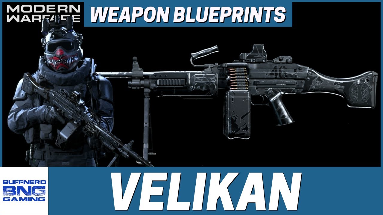 Velikan Bundle & Giveaway Winners - Weapon Blueprint  - Call Of Duty Modern Warfare