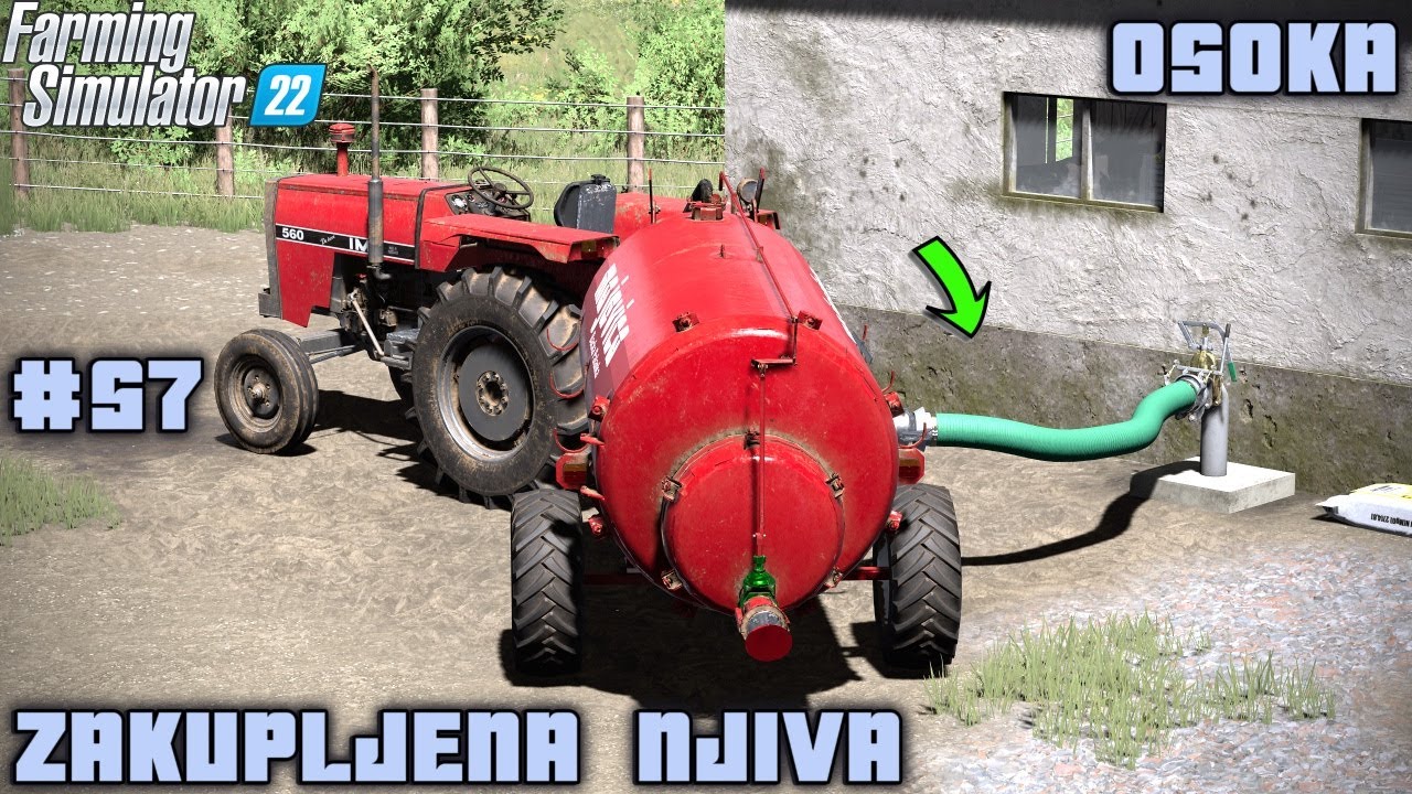 PRAZnjEnjE SEPTICKE JAME i IZVLACENJE OSOKE na NOVOZAKUPljENU NJIVU | EP57/S2 | FS22