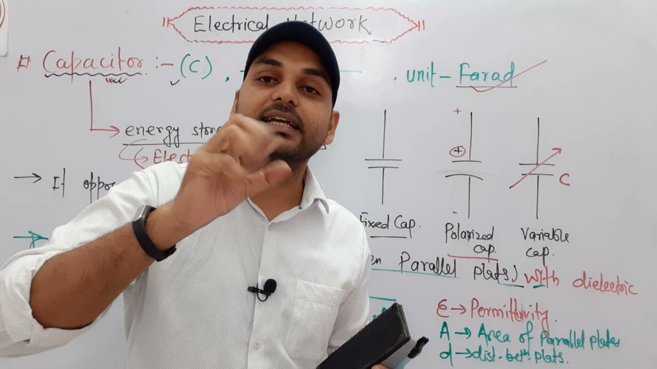 Capacitor I capacitance I RAJ SIR I Engineers Group ,  I.T.I Class  I Diploma semester class