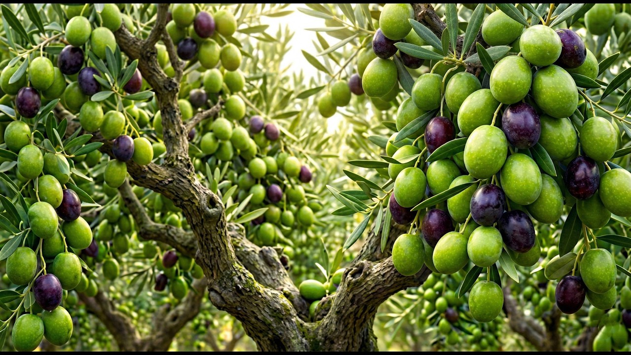 HOW GIANT OLIVES Are Grown 🌿 | Flower to Harvest (ASMR + Timelapse)