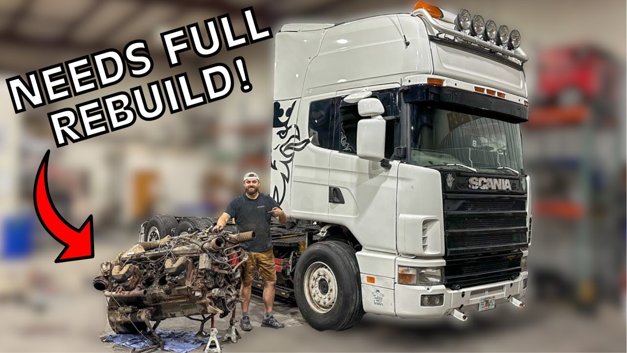 We Removed the ENGINE from My Scania Project, No Going Back Now!