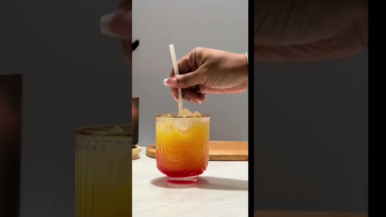 Add a little pineapple juice to your Tequila Sunrise and tell me what you think😜 #cocktails