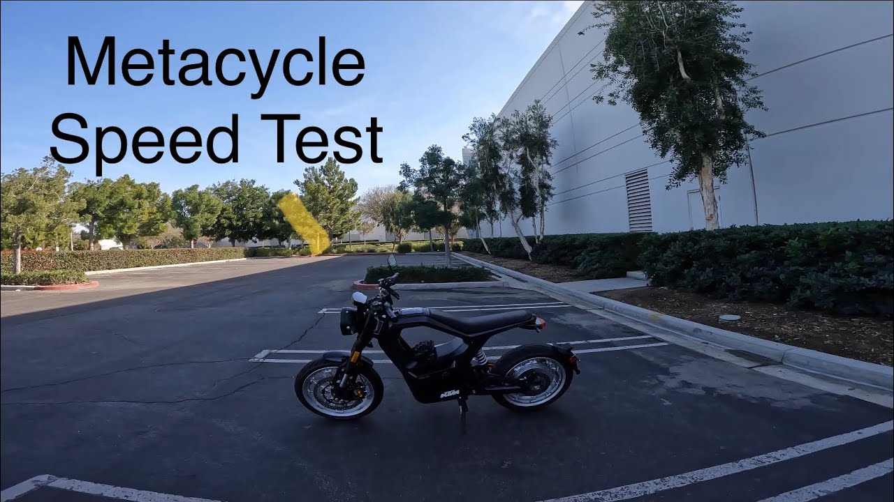Metacycle speed test and off Road