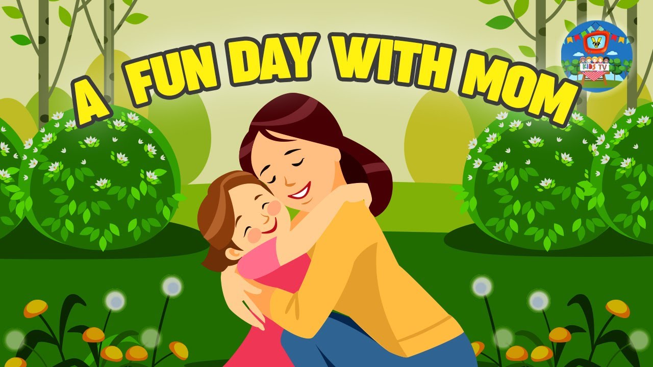 A Fun Day With Mom | Heartwarming Story for Kids 👩&zwj;👧 | Bedtime Story | VKidsTV