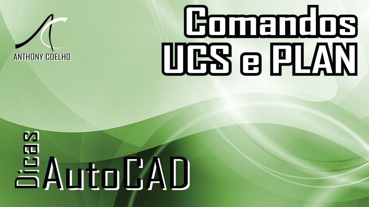 AutoCAD | UCS e PLAN - Comandos para rotacionar desenho sem sair das cordenadas