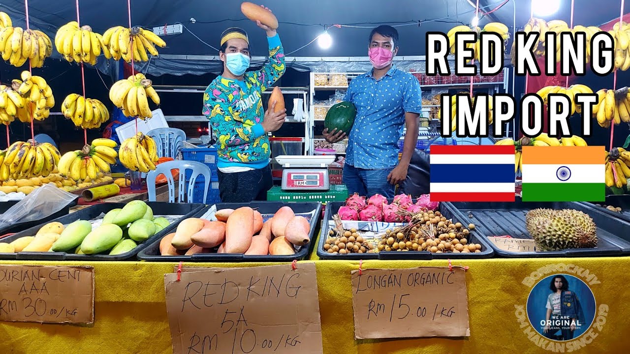 WOW BESAR! REVIEW MANGGA IMPORT YANG PALING MAHAL - MAKAN KELILING MALAYSIA
