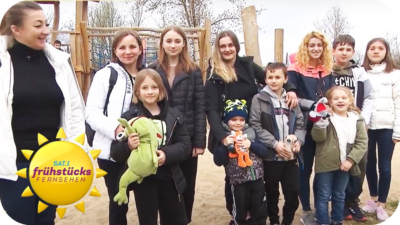 Nach der Flucht aus der Ukraine - ein neuer Anfang in Deutschland | SAT.1 Frühstücksfernsehen