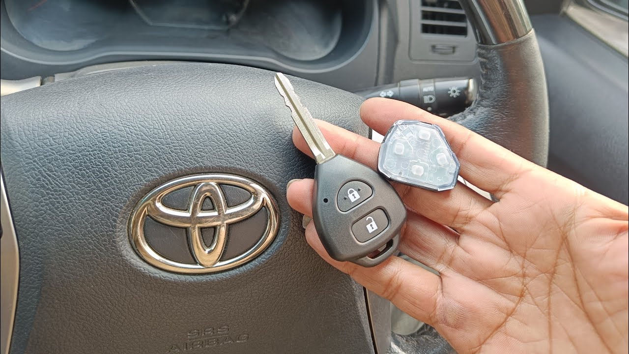 Toyota fortuner remote matching