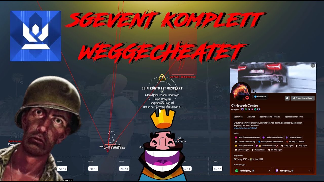 [Grand RP] SG Event komplett WEGGECHEATET! | GAMBUTIN