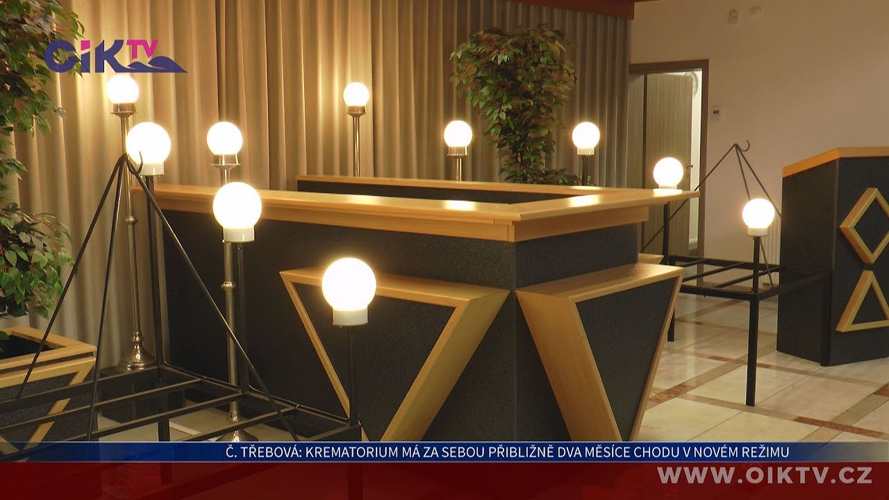 Česká Třebová: Krematorium má za sebou přibližně dva měsíce chodu v novém režimu
