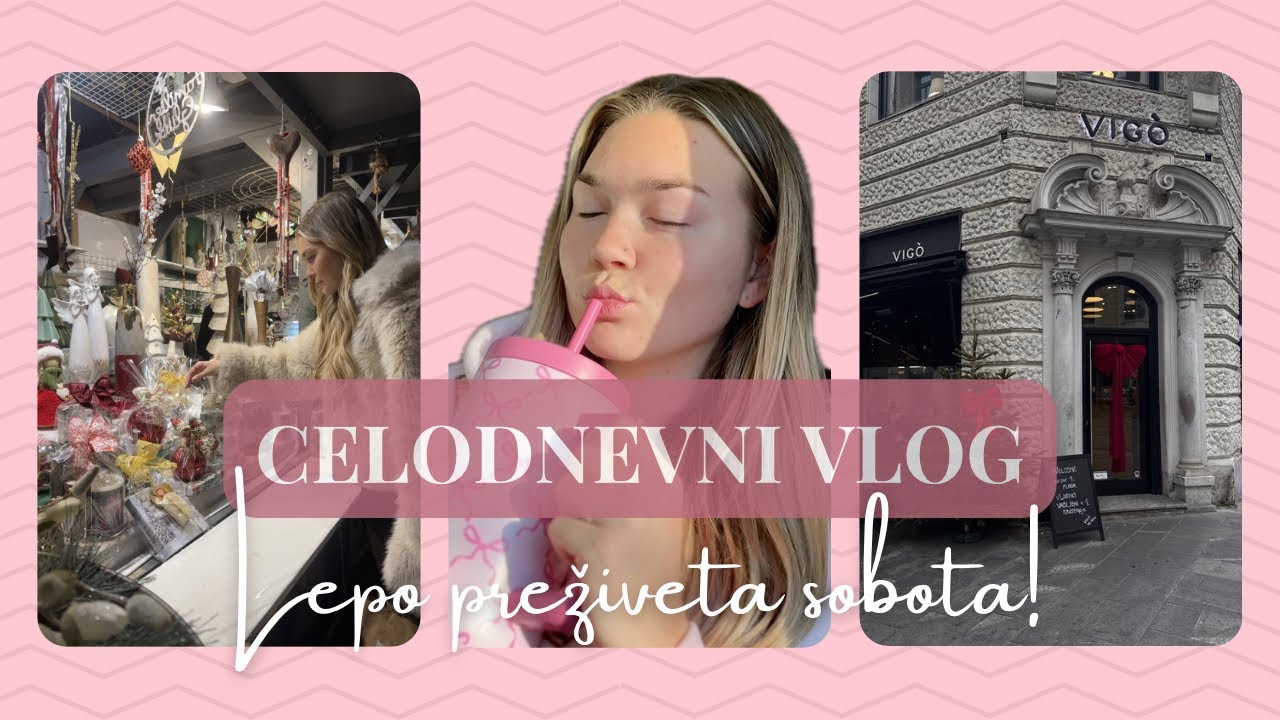 Christmas market v Klagenfurtu🎅🏼, zapravljen denar v Zari🛍️ & sobotni vlog