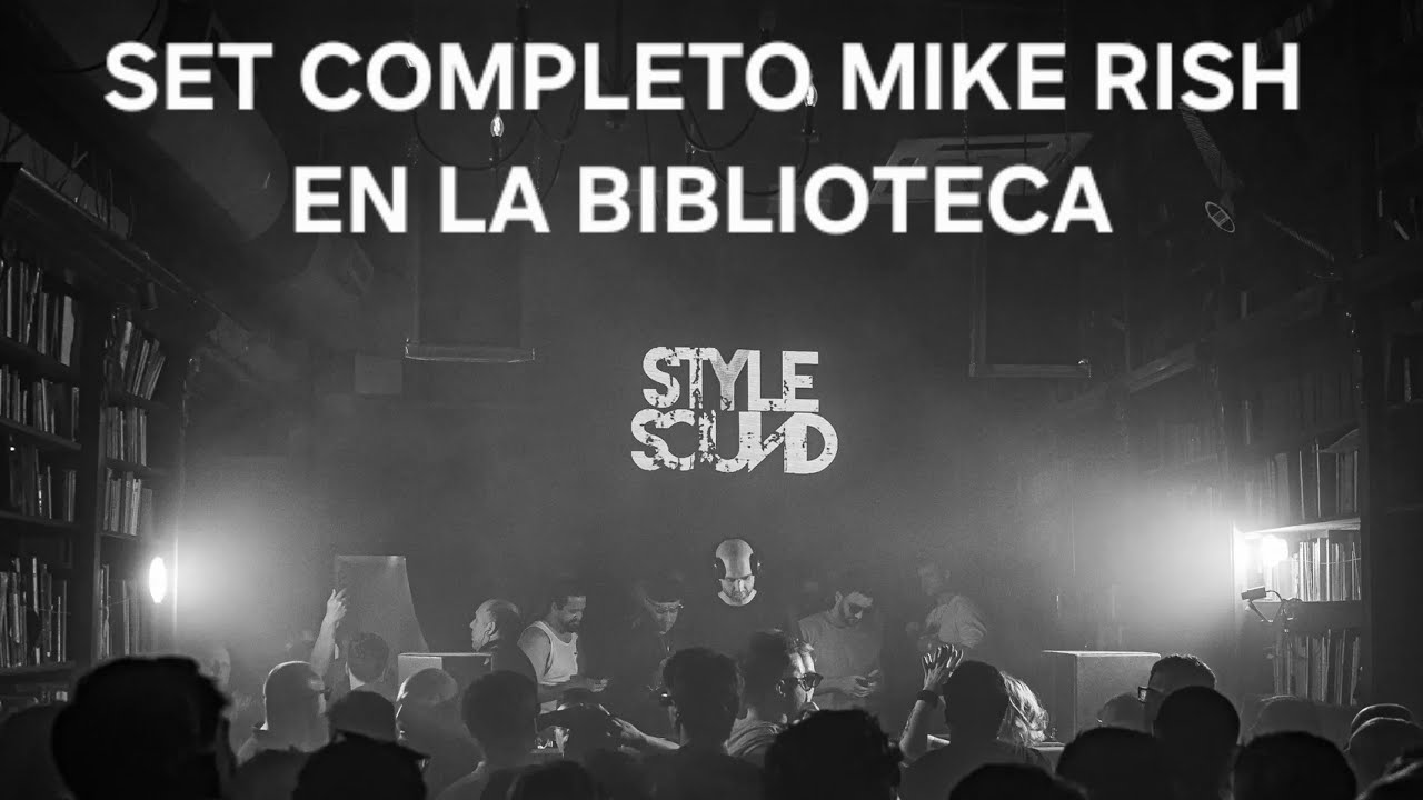 SET COMPLETO de MIKE RISH en La Biblioteca debut en ARGENTINA