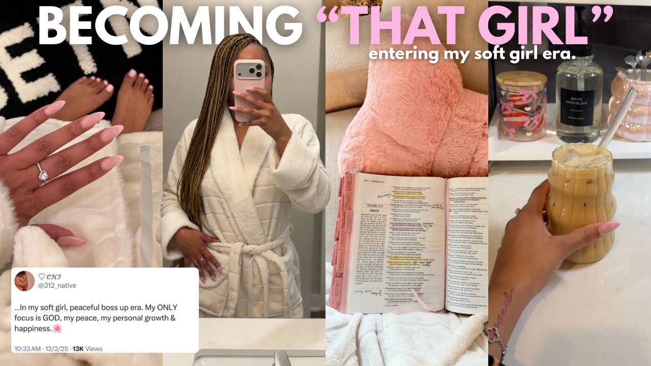 rebranding my life ep3 🎀 entering my soft + feminine era: maintenance days + self care & more.
