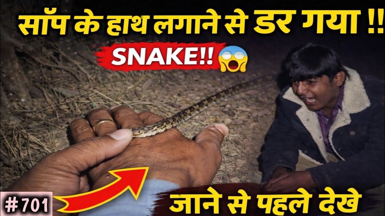 हाथ Lgane Se डर Gya 😱 || कांपने Lga 🤦 || #701