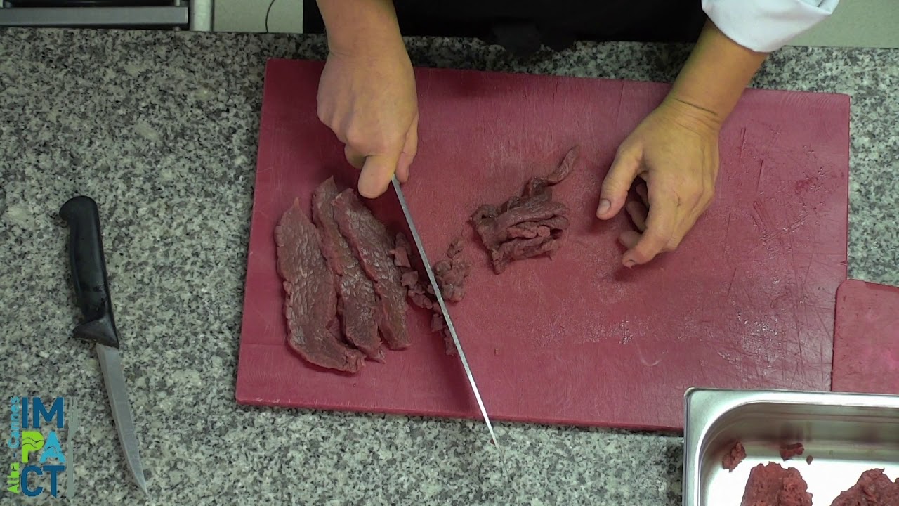 Videoricette - Carne battuta al coltello