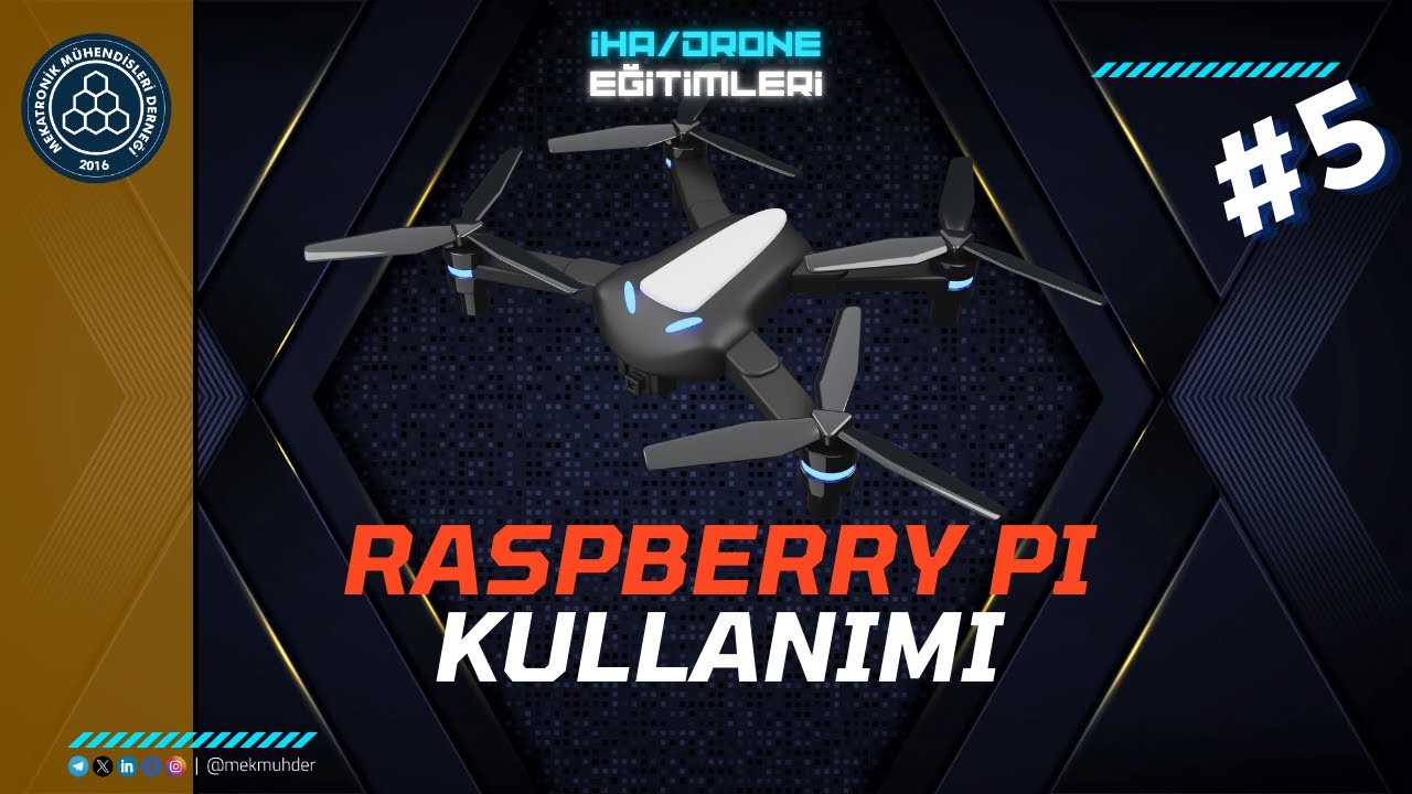 Raspberry Pi Tanıtımı - Temel İHA/DRONE Eğitimleri, Sektörel Eğitimler