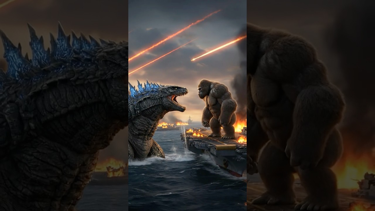 ultimate showdown when titans rage kong godzilla vs the military  