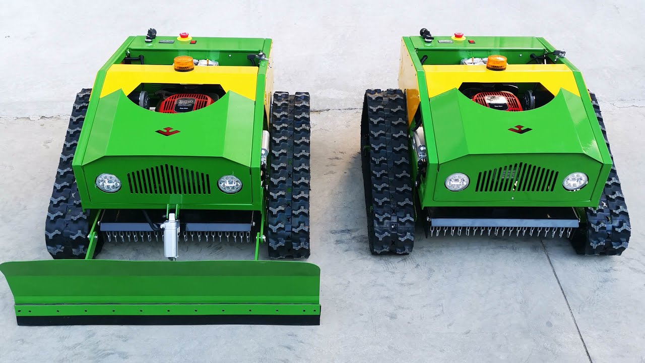 Rasenmäher Fernbedienung Mähroboter Funkmäher Hangmäher Ferngesteuerte Mäher Hochgrasmäher