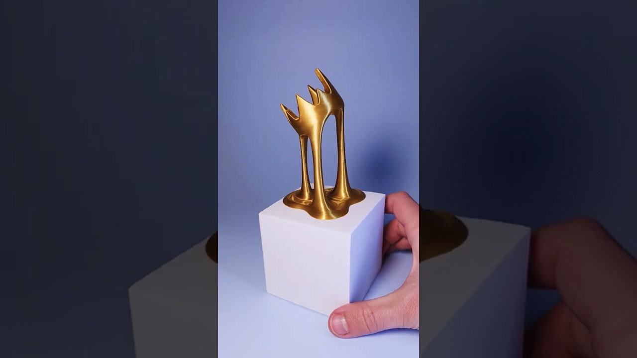 Создание плавающего кубка-короны с помощью 3D-печати