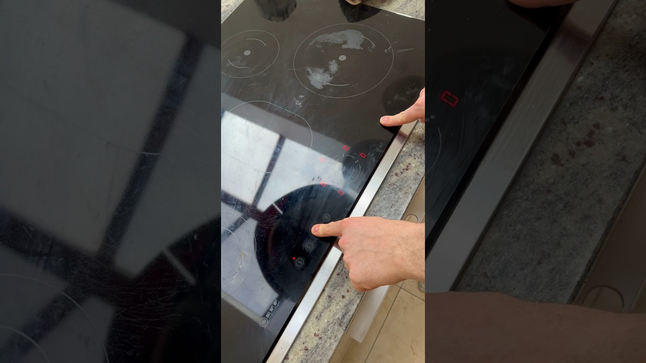 How to unlock neff induction hob without magnet