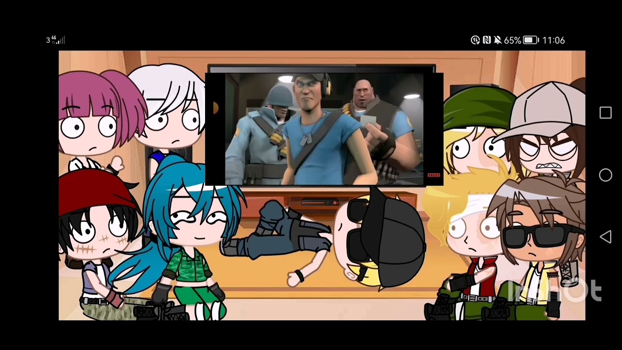 metal slug reacts to TF2 3/3 reupload/censored