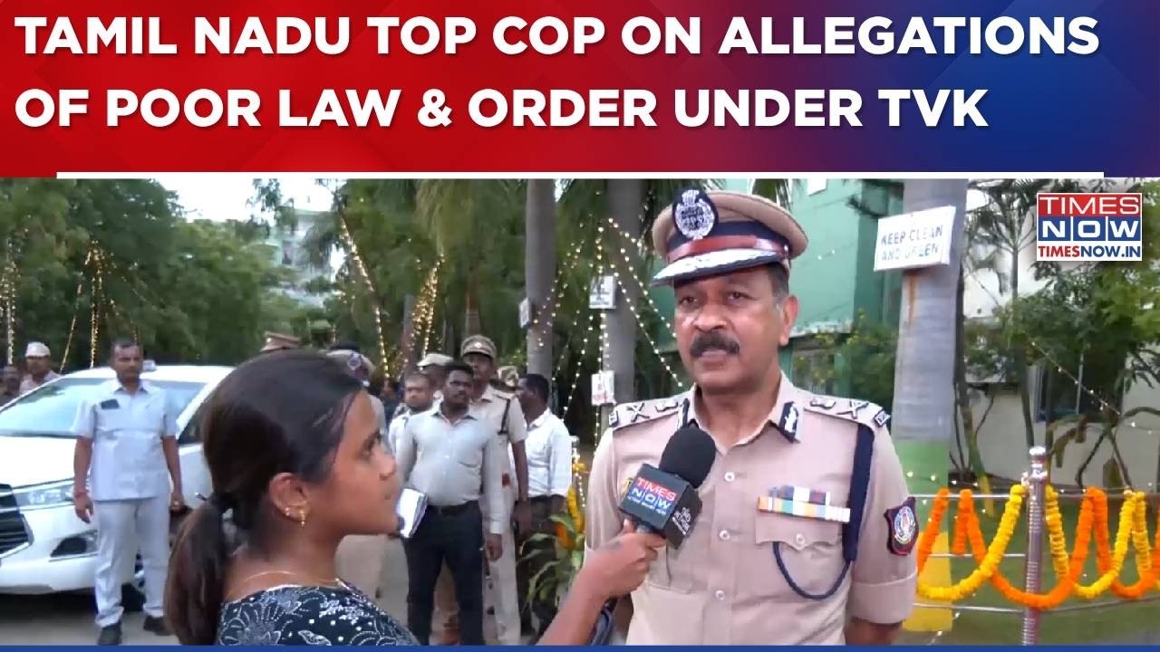 Tamil Nadu DGP Mahesh Kumar Aggarwal Responds To Allegations Of Poor Law & Order Under New TVK Govt