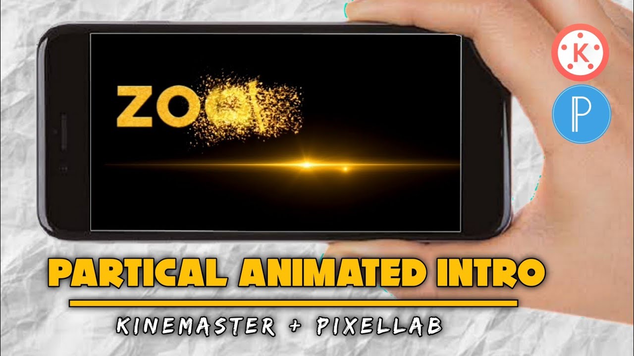 How To Make Intro In Kinemaster || Partical Animated Intro || Animated Intro Making Tutorial