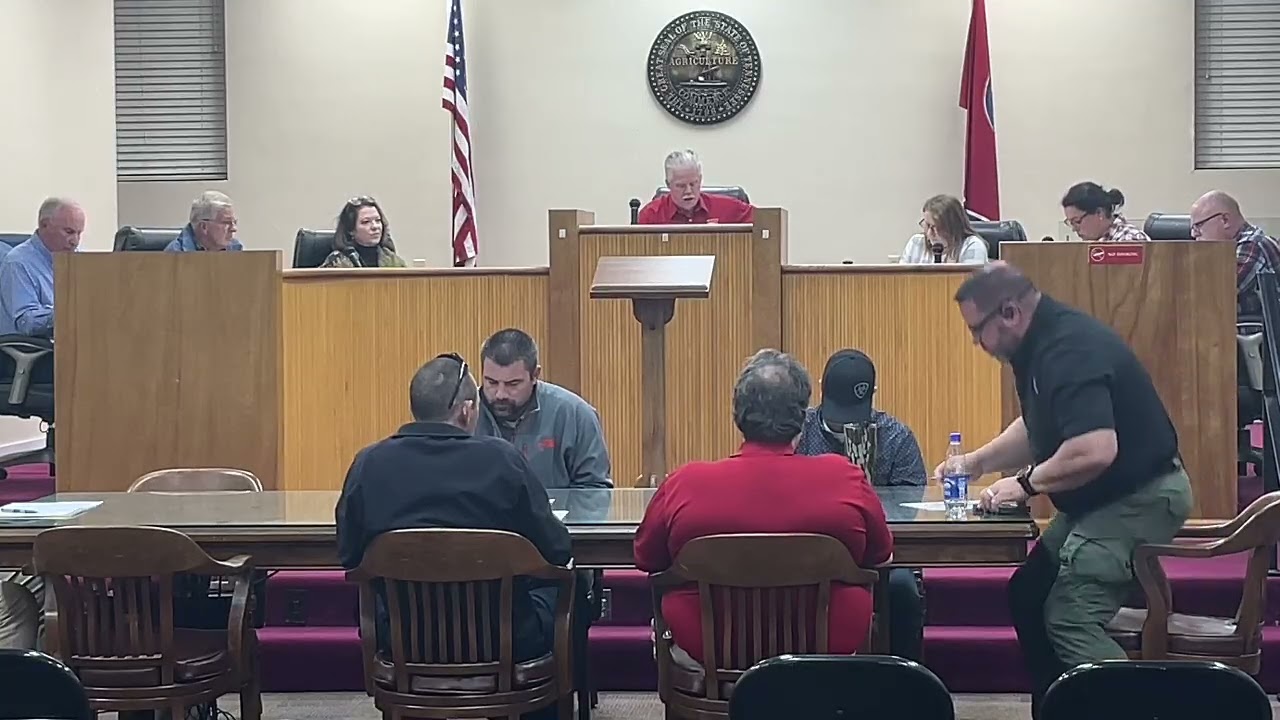 Lafollette City Council January 2026 Meeting ￼