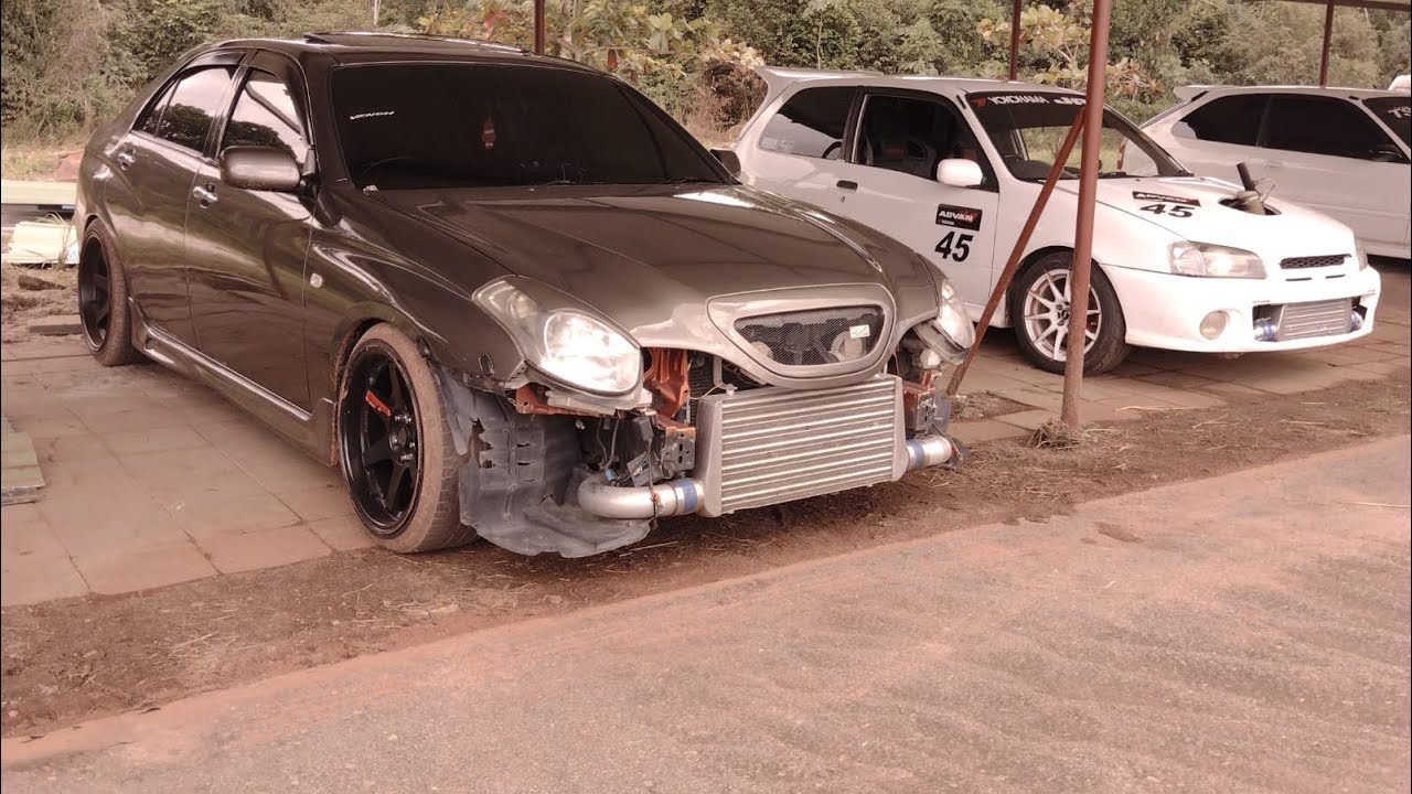 The Glanza’s First Time On The Drag Strip