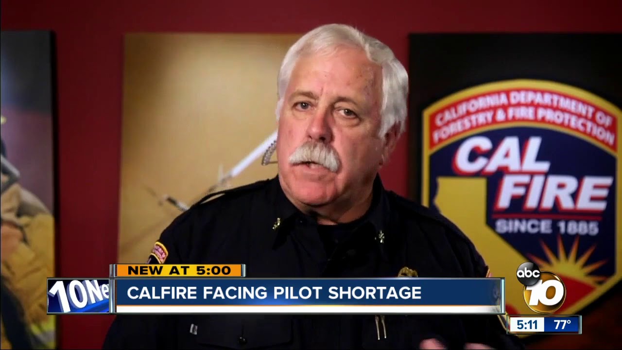 Cal Fire facing pilot shortage during peak season