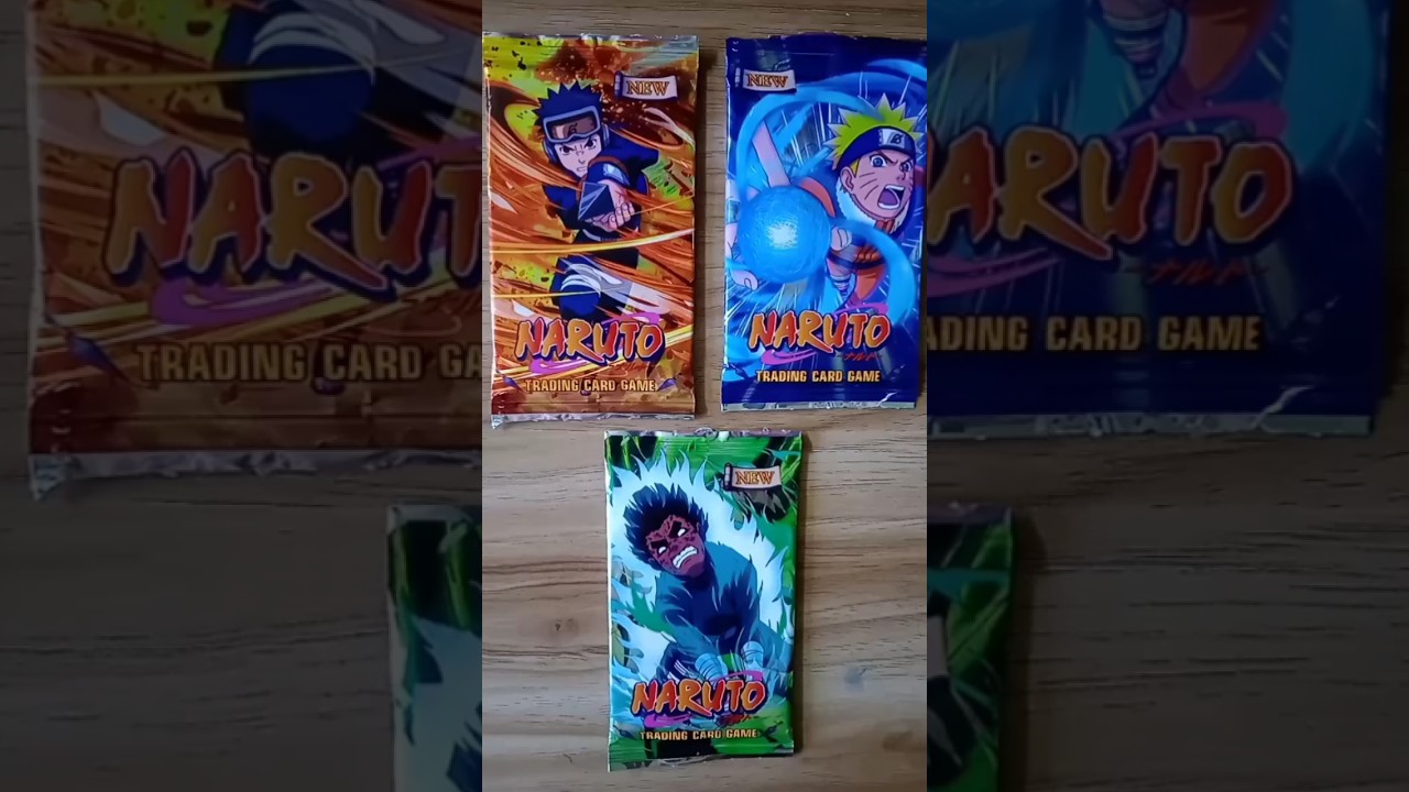 part 2..... unboxing Naruto cards
