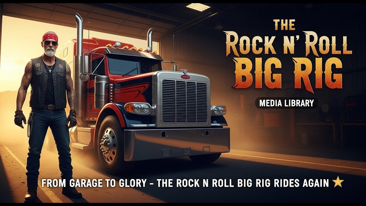 The Rock N Roll Big Rig 🚛🔥 | Ultimate Cinematic Trucking Experience | Media Library