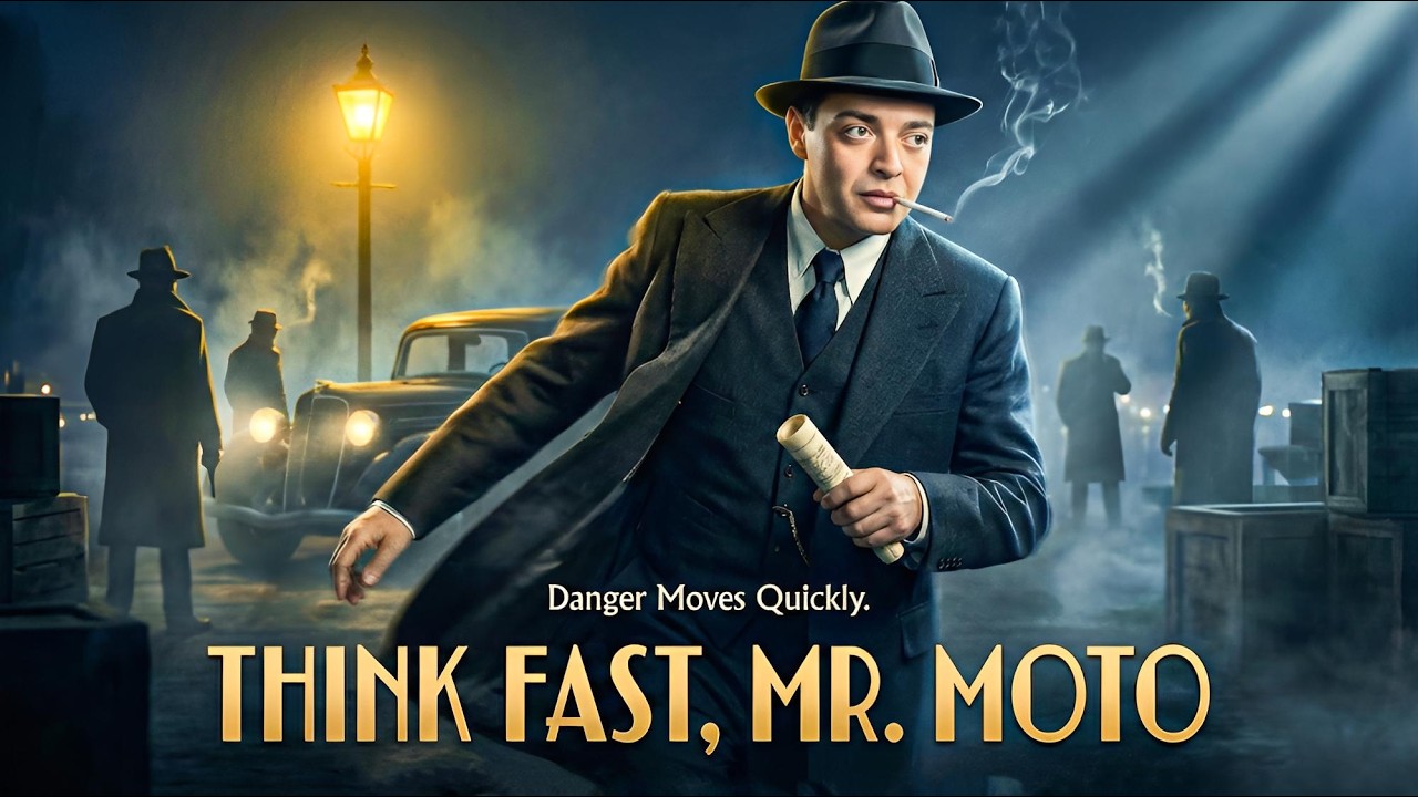 Peter Lorre | Think Fast Mr. Moto | Watch the Full Adventure Movie!