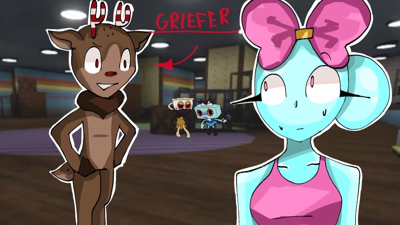A Griefer Rudie Tried To Kill Us... (Dandy's World)