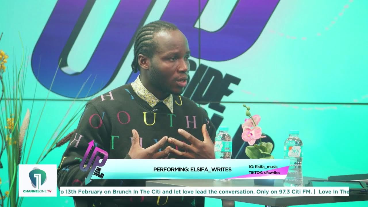 LIVE!!! Meet the Man Who Walked from Takoradi to Accra | #UpsideDown with Frema Adunyame