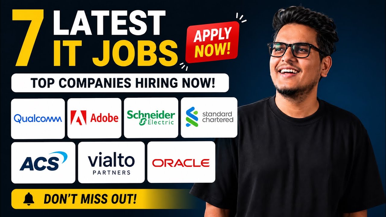 Latest IT And Non IT Jobs | Software Engineering |  QA | Disk Job |Apply Now 