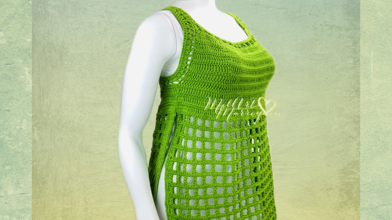 Salida de Playa ó Blusa Crochet 1 de 2 (cc)