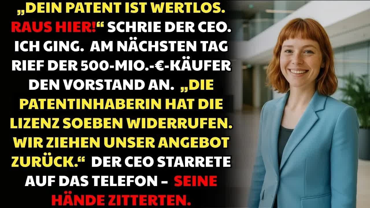 CEO Schrie „Raus!“ – Ich Kippte Seinen 500 Mio  € Deal ｜ Corporate Schachmatt