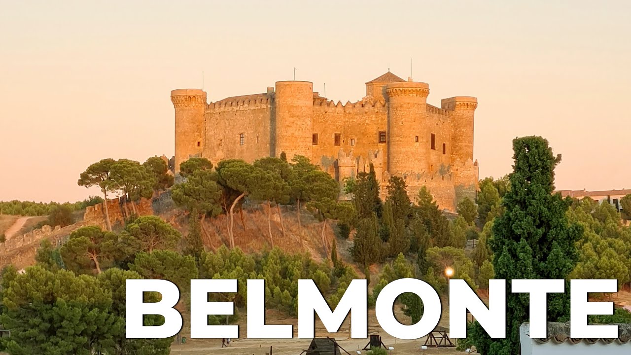 Castillo de Belmonte, Cuenca 🏰 España 🇪🇸 ¡Alucinante Fortaleza Medieval!