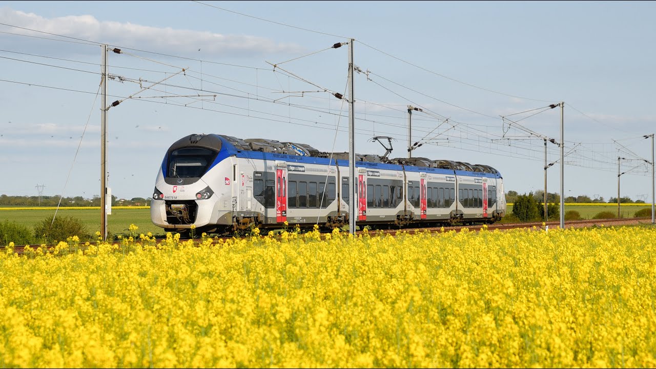 TGV InOui, TER, trains de fret et TM Infra autour de Poitiers, Bordeaux-Bègles et La Rochelle