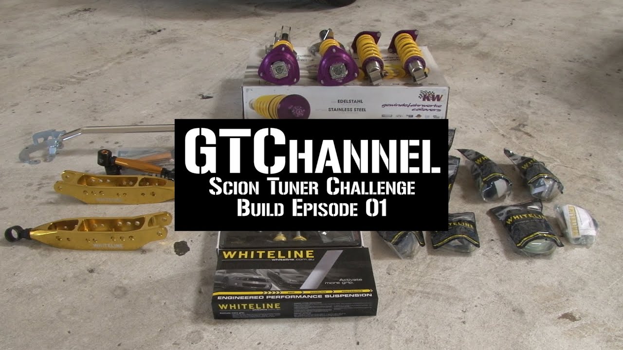 Scion Tuner Challenge - Right Suspension Set Up - KW Suspension & Whiteline